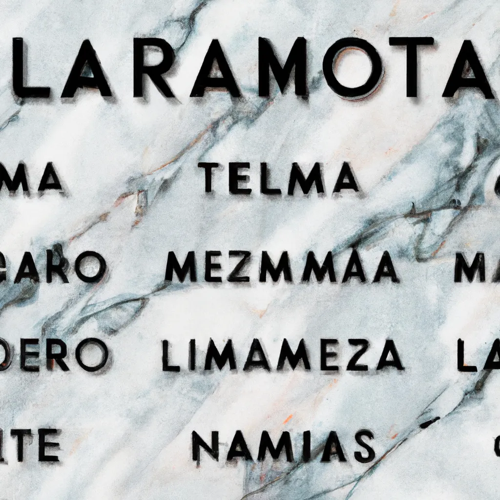 Fotos Nomes Para Marmoreria