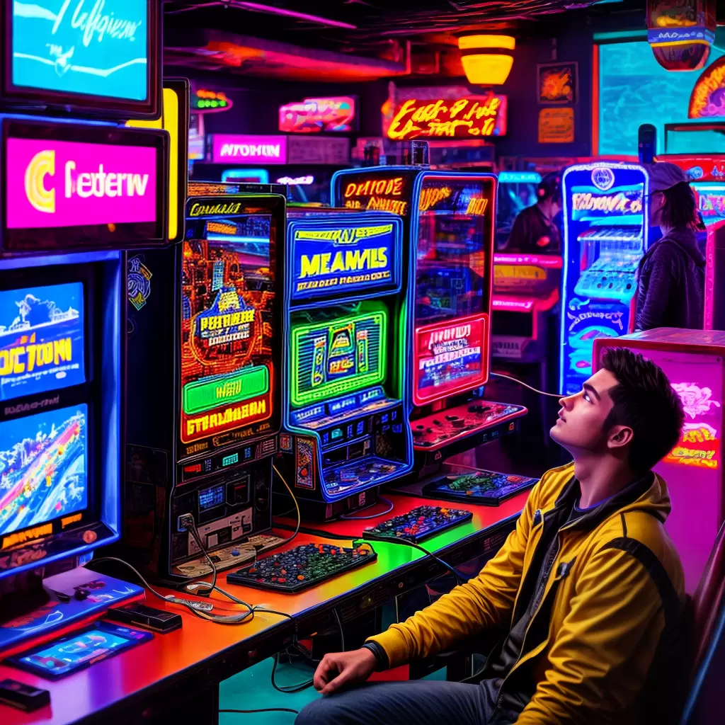 Fotos Arcade Neon Jogos Aventura Franquia