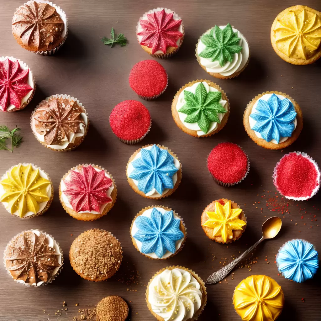 Fotos Cupcakes Decorados Cores Criatividade